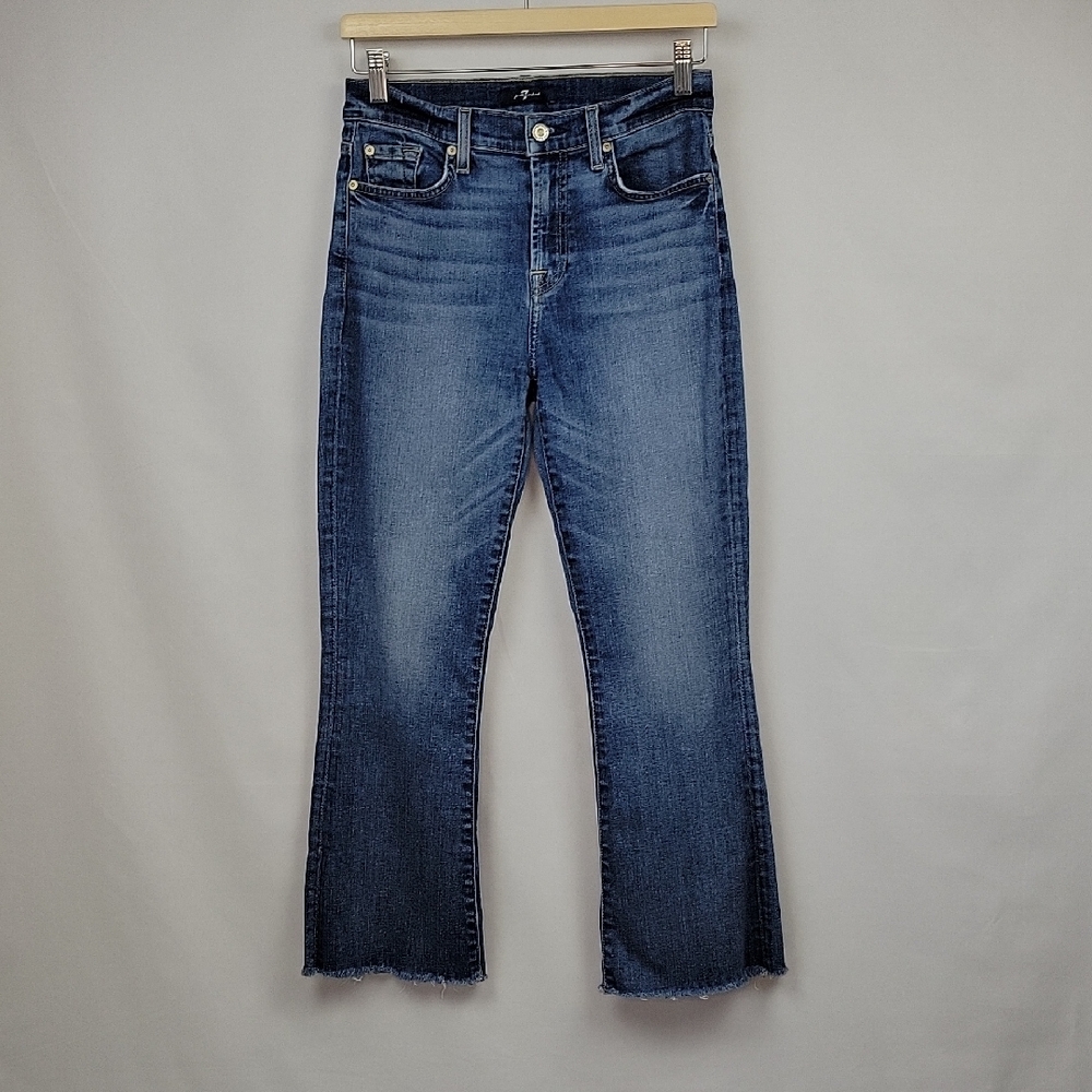 7 for all Mankind Bootcut Jeans Medium Wash Size 27